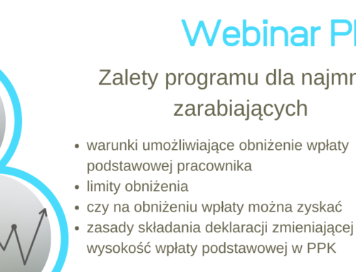 Spotkanie – Zalety programu dla najmniej zarabiających.  02.12.2024r. w godz. 10:00-11:00