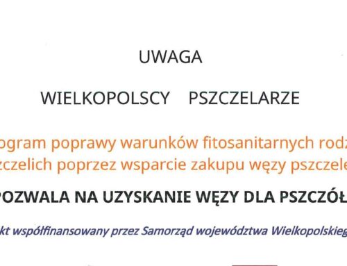 Informacja dla pszczelarzy – wsparcie