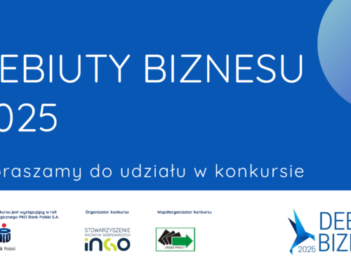 DEBIUTY BIZNESU 2025! Zapraszamy do udziału w konkursie!