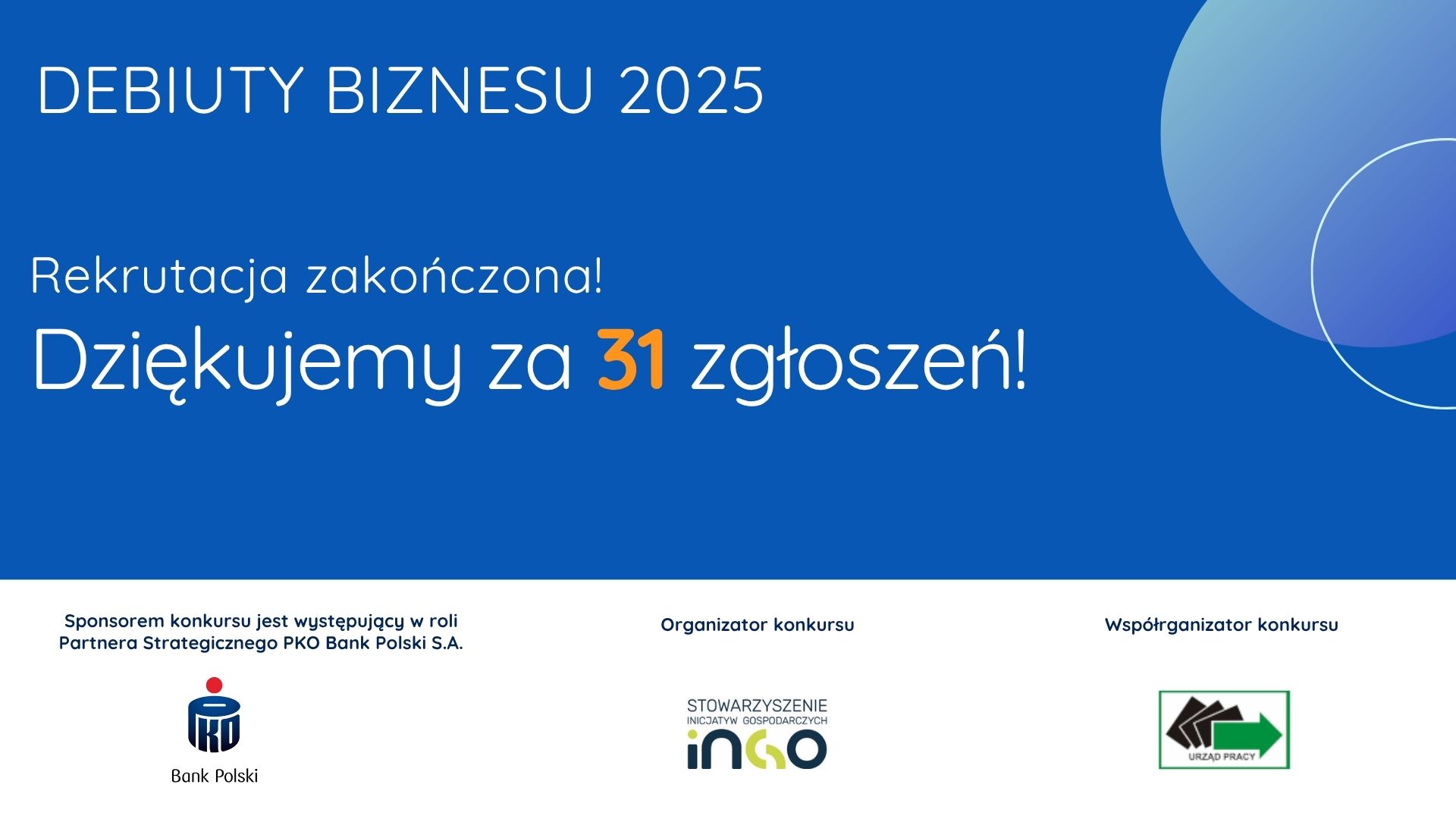 Liczba zgłoszeń DB2025