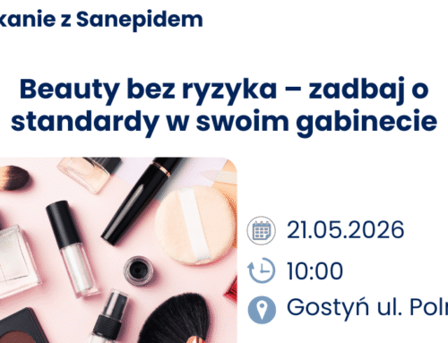 Bezpieczny Salon Beauty- spotkanie z Sanepidem 21.05.2026